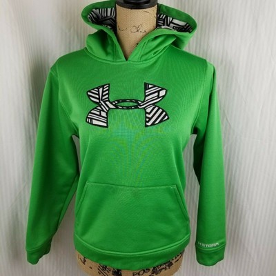 under armour storm hoodie green