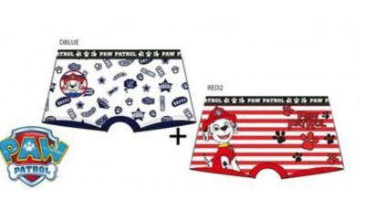 Disney Paw Patrol Slip 2er Pack Boxer Boxershorts Unterwäsche Unterhosen