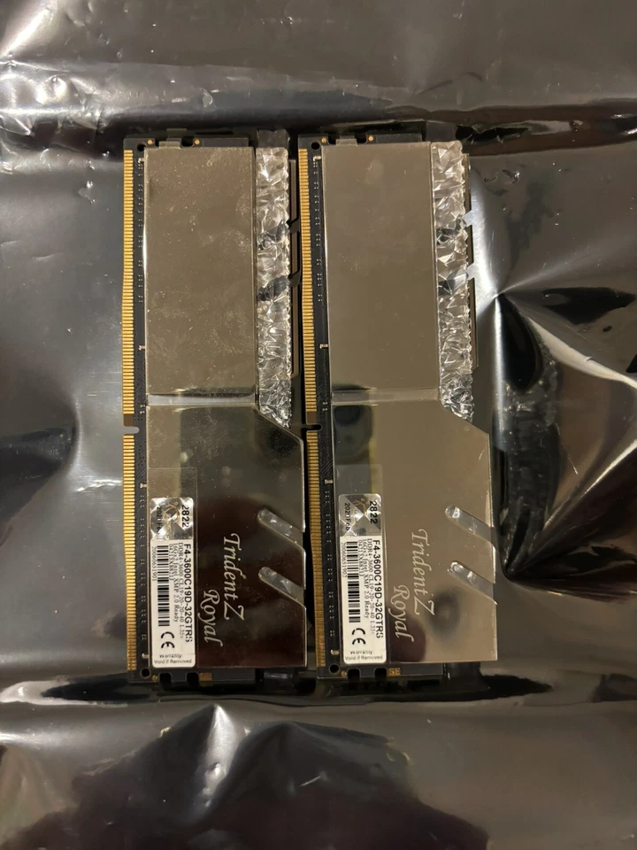 G.SKILL Trident Z Royal Series 32GB (2 x16GB) DDR4 3600 - Collector Edition - Image 2 of 2