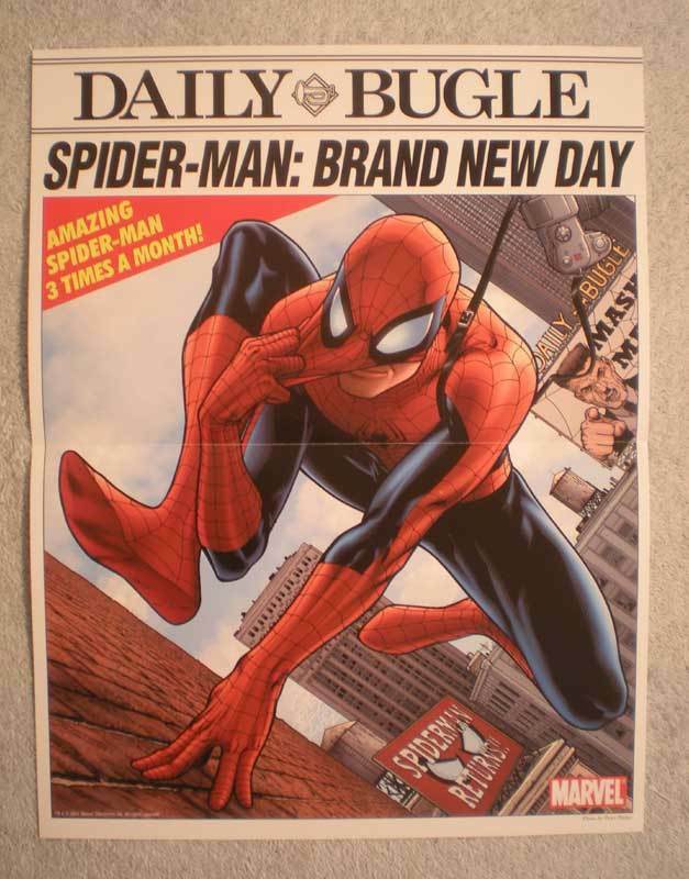 SPIDER-MAN: BRAND NEW DAY Promo Poster, 2007, Unused, more in our