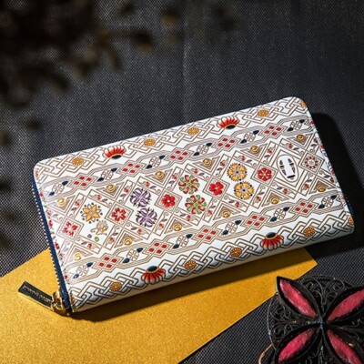 Japan Studio Ghibli Spirited Away Zipper Leather Wallet Bunkoya Ozeki No-Face