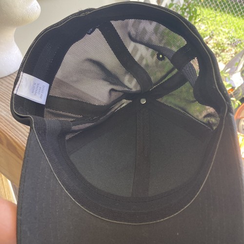 Field & Stream Black Deer Hat Cap, Elastic Head Band for Size Adjustment. - Picture 6 of 7