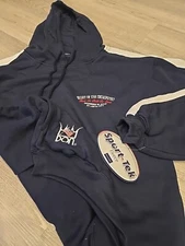 Boxing Hoodie Deadstock Undisputed Don King Atlantic City 2003 SWEATSHIRT Large