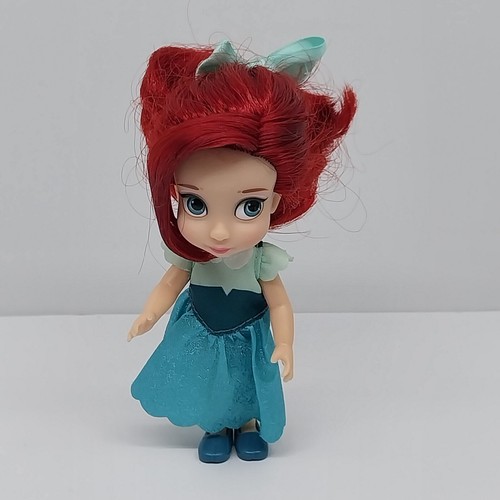 Disney Ariel Mermaid Animators' Collection Mini Doll & Accessories + Tinker Bell - Picture 4 of 15