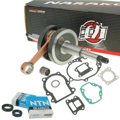 NARAKU Marken Kurbelwelle Lager Set NTN Dichtsatz Peugeot Elyseo Elystar 50 -03