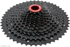 SunRace CSMZ90 11-50T 12-Speed Wide-Range Mountain Bike Cassette - Black Red