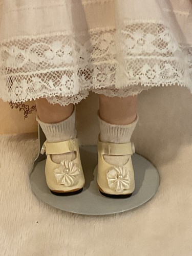 Kestner Germany Brown Eye Googly Reproduction 10" Bisque Doll, circa 1990? - Picture 4 of 7
