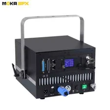 MOKA 15W Laser Light w Flight Case RGB Animation Laser Projector Pro for Stage
