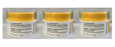3x Strivectin TL advanced Neck Tightening Cream with NIA114, 1oz each,  NEW