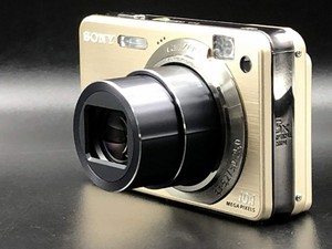 Sony Cyber Shot Dsc W170 10 1mp Appareil Photo Numerique Or Avec