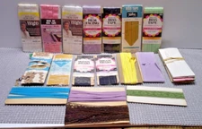 Vintage Bias Tape Seam Binding Hem Lot of New / Preowned Sewing Crafts