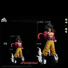 BaoLi Bear Studio Dragon Ball Super Saiyan 4 Goku Resin Statue In Stock H81cm