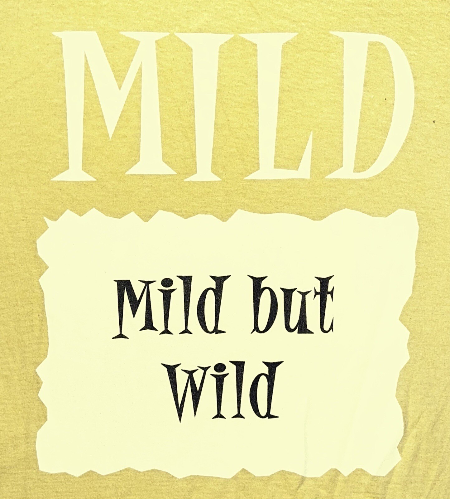 Rare Taco Bell Mild But Wild Sauce Packet Shirt Sz Xl Gem