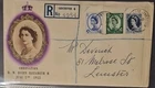 GB - 1953-2nd Nov - 4d,1/3 & 1/6 Values  On Illustrated First Day Cover