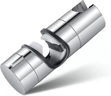 Shower Riser Rail Slider, Adjustable Shower Head Holder Replacement Universal Sh