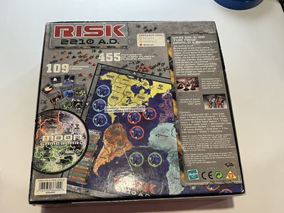 #ad #ad risk 2210 ad board game Used Everything Pictured Damaged Box $13.99