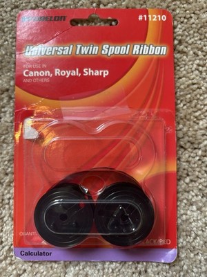 Porelon 11210 Universal Twin Spool Ribbon Open Package Canon Sharp Royal
