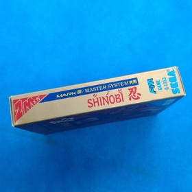Shinobi Sega Mark III Master System NTSC-J Sega Japan Boxed Terminals Cleaned