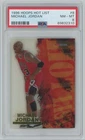 1996-97 NBA Hoops Hot List Michael Jordan PSA 8 Chicago Bulls #8