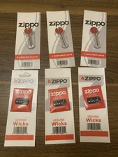 Zippo Lighter Flint&Wick of 6 Value Packs（18 flint+3 wick)