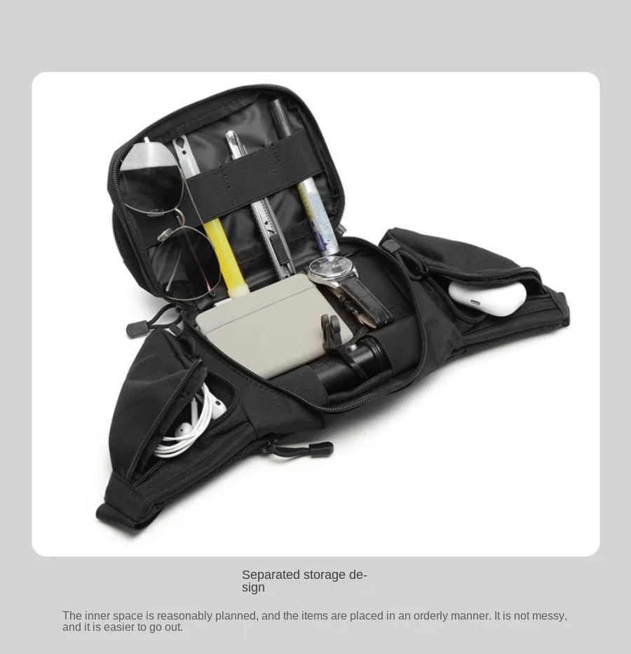 Tactical Waist Bag Concealed Gun Carry Pouch Military Pistol Holster Fanny Pack
