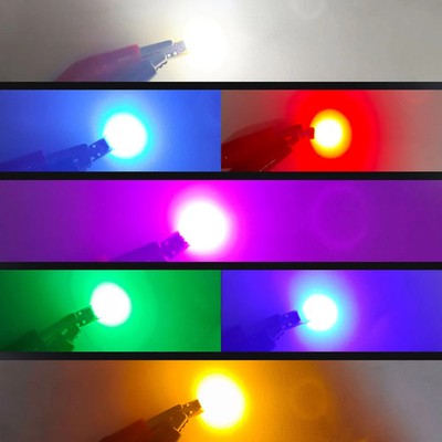 10X LED T5 AUTO KFZ TACHO & ARMATURENBELEUCHTUNG LICHT BIRNE LAMPE 70 74 18 12V