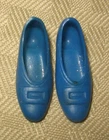 VINTAGE BARBIE 4 FRANCIE CASEY TWIGGY CLOTHES BLUE JAPAN BUCKLE FLATS SHOES HTF