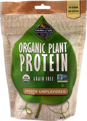 Worldwide 2 X Garden of Life Organic Plant Protein Smooth Unflavored -- 10 Ser