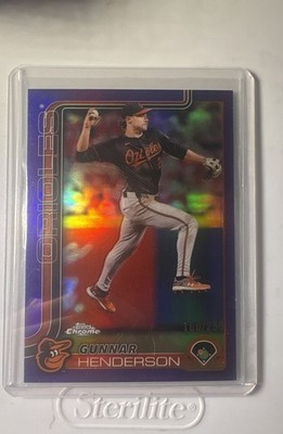 2025 Topps Chrome - Gunnar Henderson #213 Purple Refractor /250