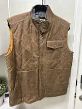 Flint and Tinder -Waxed Waterproof PRIMALOFT Vest- Size MEDIUM