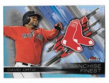 2016 Finest Franchise Finest - BOSTON RED SOX 