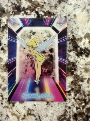 2026 TOPPS DISNEY NEON ILLUMINATED NEON LIGHTS PETG CARD TINKER