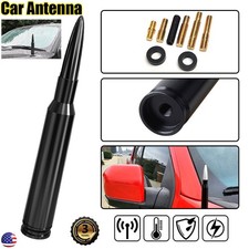 Black 50 Cal Bullet Antenna Fits Car Dodge RAM 1500 2500 3500 4500 Pickup Trucks