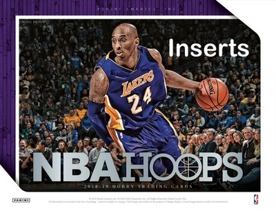 2018-19 Panini NBA Hoops Basketball Inserts (Cartes Au Choix/Pick Your Card)