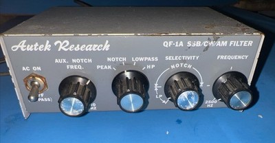 Autek Research QF-1A SSB/CW/AM filter 30 Day Returns