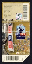 2014/15 MIDDLESBROUGH v NORWICH CITY CHAMPIONSHIP PLAY-OFF FINAL WEMBLEY TICKET