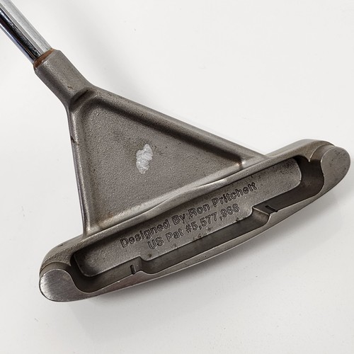 BERMUDA TRIANGLE PUTTER Designed by Ron Pritchett Rechtshänder Stahl 35" - Bild 3 von 11