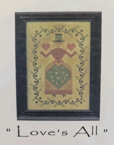 Notforgotten Farm LOVE'S ALL Counted Cross Stitch Pattern by Lori Brecklin 2006