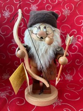 Räuchermann Wichtel Robin aus dem Hause Christian Ulbricht im Erzgebirge