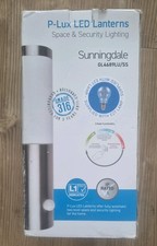 P-Lux LED Outside Lantern GL4689LU/SS Coachlight