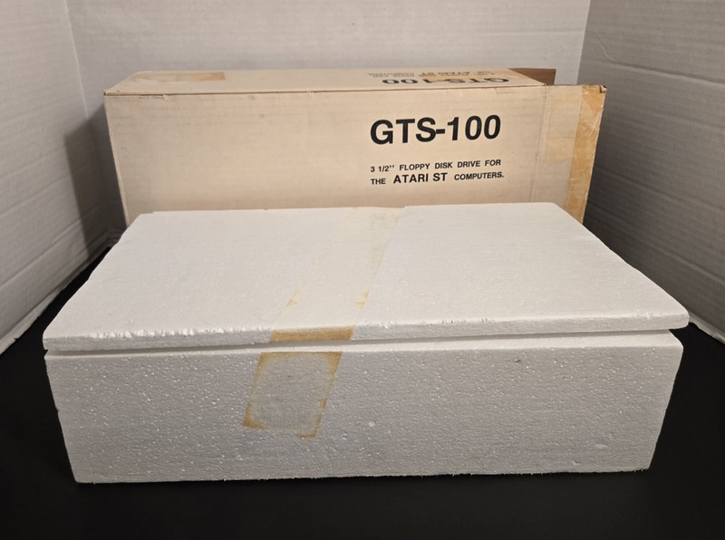 Future GTS-100 3.5 Floppy Disk Drive for Atari ST Computers With Box And Power