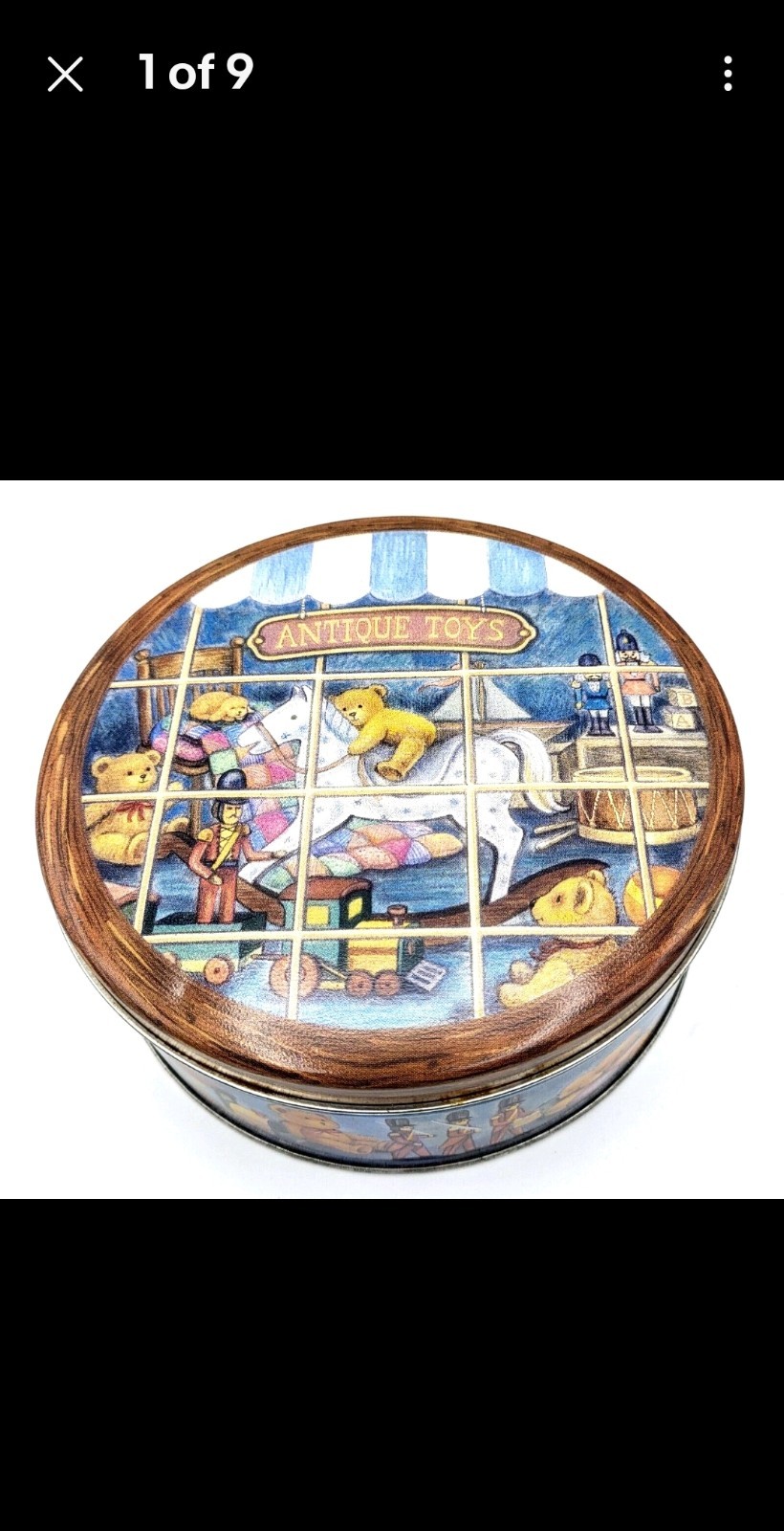 Vintage Metal Tin