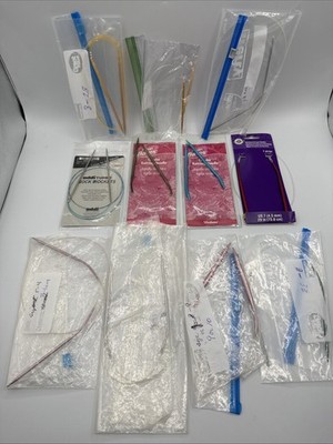 Addi Turbo & Sock Rockets Circular Knitting Needles Mixed Lot of 11 pc