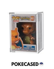 FUNKO POP! HARD ACRYLIC DISPLAY CASE PROTECTOR BY POKECASED. *PREMIUM ACRYLIC
