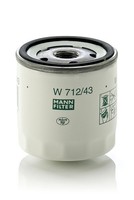 Mann-Filter ÖLfilter W 712/43 FüR Ford Skoda Austin Rover Mazda Ford USA