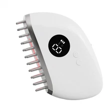 Electric Scalp Massager Comb Head Massager Scalp Stress Relax Comb 9-Level