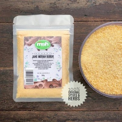 Red Ginger Powder 50g Instant Kräutergetränk Basis Aroma Ritual Botanical