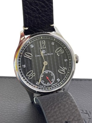 Constantin Weisz 44mm Big Dresser Swiss Automatic Black Dial Watch - MSRP $1499