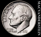 1961-D Silver Roosevelt Dime - Choice Gem Brilliant Unc  Lustrous  #L3321