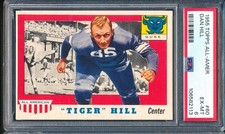 1955 Topps All-American #60 TIGER Dan HILL Duke Blue Devils ~ PSA 6   *2113